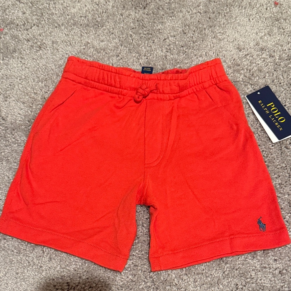 Ralph Lauren Bright Red Kids' Shorts